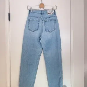 パンツ MOTHER SNACKS HW DOUBLE STACK ANKLE 24 MOTHER SNACKS! High Waisted Double Stack Ankle in Just A